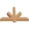 Ekena Millwork Kennewick Timber Gable Bracket, Western Red Cedar, 36"W x 24"H x 3 1/2"D x 3 1/2"F, 16/12 Pitch GBW036X24X0404KEN00SWR - alternate 5